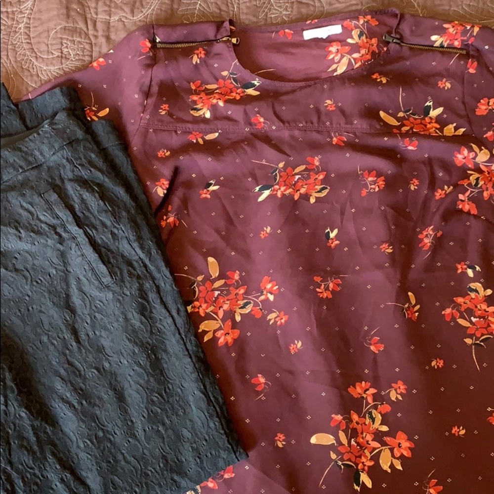 Maurice’s fall outfit